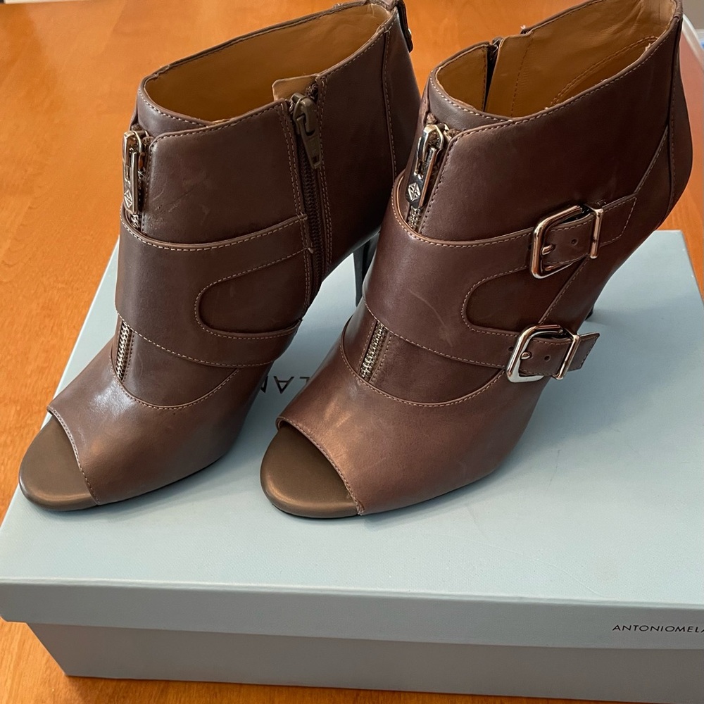 Antonio Melani Peep Toe Bootie